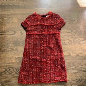 (NEVER WORN) Zara Girl’s red dress size 13